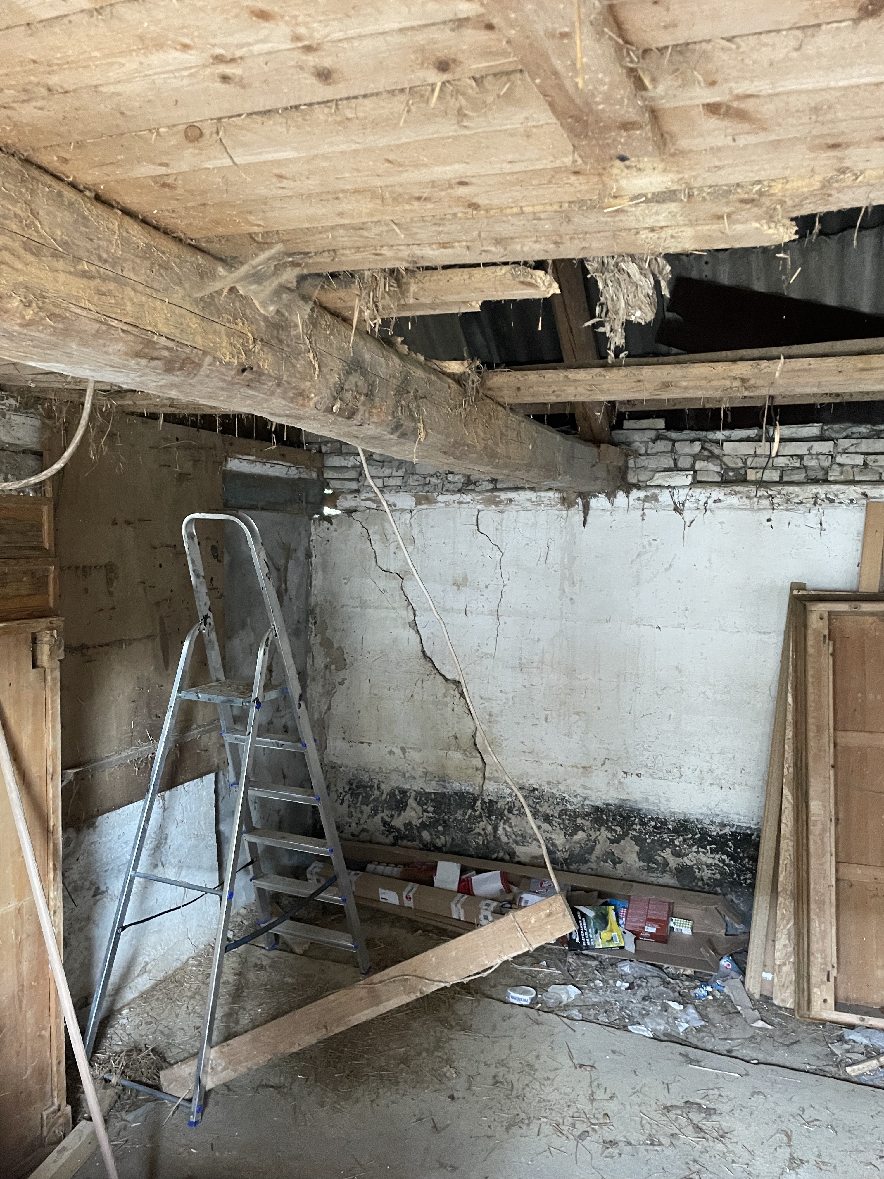 Ausbau Scheune innen